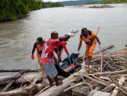 Tim SAR Hentikan Pencarian, Setelah Menemukan 6 Jenazah Korban Perahu Terbalik di Sungai Mamberamo