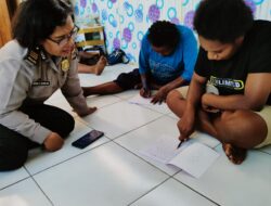 Gabus Polri Berantas Buta Aksara di Jayapura 