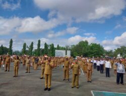 Pimpin Apel Pagi, PJ Triwarno Ingatkan: Seluruh Pimpinan OPD Untuk Selalu Berkoorsinasi