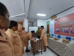 Pengukuhan Ketua dan Pengurus DPW Kabupatem Jayapura Masa Bakti 2019-2024