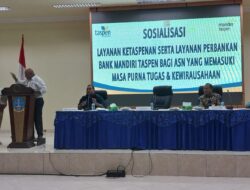 Kehadiran PT. Bank Mandiri Taspen Jayapura, Bawa Senyum Bagi ASN Pemkab Jayapura