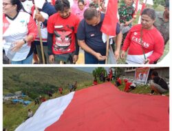 PJ Bupati Triwarno, Apresiasi Kepala Distrik Waibhu Dalam Memeriahkan HUT RI ke-78 tahun 2023