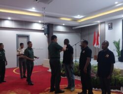 Kegiatan Sosialisasi Pembinaan Kesadaran Bela Negara Bagi Perangkat Desa di Kabupaten Jayapura Resmi Ditutup