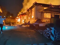 Polisi Selidiki Kasus Kebakaran Kantor Kementerian Agama Kab. Jayapura
