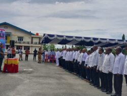 Pelantikan Kepala Kampung dan 20 Bamuskam, PJ Triwarno Katakan: Bekerja Sesuai Dengan Aturan
