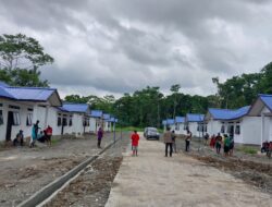 Gunakan Dana Otsus 9 Miliar, DP2KP Bangun 26 Unit Rumah Sehat