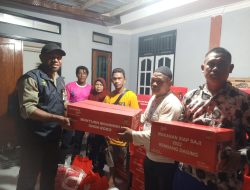 Kemensos RI Beri Bantuan Kepada Warga Pengungsi dan Korban Terdampak di Karya Bumi