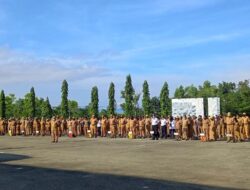 Pimpin Apel Pagi Perdana 2024, Ini Pesan Pj Triwarno Purnomo Kepada ASN