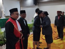 Dilantiknya Cintiya Rulliani Talantan Menjadi Ketua DPRD Kab Jayapura, Sekda Hana: Dapat Bersinergi Mengawal Pemerintah