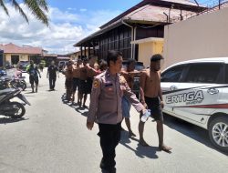 Pesta Ulang Tahun Hingga Dini Hari, 31 Warga Diamankan Akibat Penyerangan Polisi di Doyo Baru