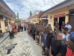 Buntut Penyerangan Polisi Di BTN Kolam Doyo, 13 Orang Ditetapkan Tersangka