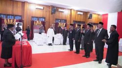 Penjabat Gubernur Papua Tengah Melantik 7 Pejabat Depenitif Eselon II