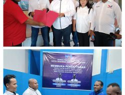 Harmonis, Billy Suwae dan Mulyono Ambil Formulir Pendaftaran di DPC PDIP dan Demokrat