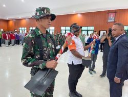 Pj Bupati Triwarno Lepas TMMD ke-120 di Kampung Naira, Distrik Airu
