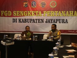 Polres Jayapura Gelar FGD, Sekda Hana: Tidak Ada Salah Bayar Atau Klaim Mengeklaim Tanah