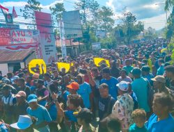 Koalisi Jayapura Maju dan Ribuan Masyarakat Daftarkan Pasangan JJO-ART ke KPU