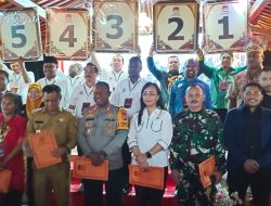 Ini Hasil Undi Nomor Urut Lima Cabup-Cawabup Jayapura