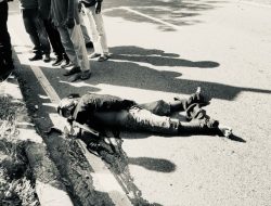 Laka Tunggal, Pengendara SPM Meninggal Dunia Usai Tabrak Median Jalan