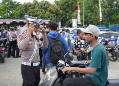 Satlantas Polres Jayapura Tindak 35 Pelanggar, Hari ke-3 Operasi Zebra
