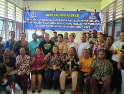 DPM PTSP Lakukan Bimtek/Sosialisasi Kemudahan Berusaha Bagi Puluhan Pelaku Usaha OAP