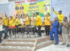 Gelar Syukuran HUT ke 60, Ini Pesan Ketua DPD Partai Golkar Kabupaten Jayapura Untuk Pilkada Papua