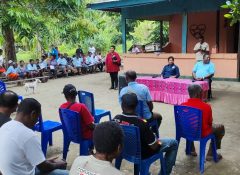 Lakukan Kampanye Terbatas, Pasangan Yanni-Jemi Janjikan Ini di Kampung Kaptiau