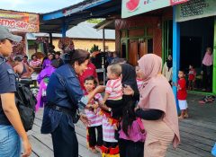 Hadiri HUT Paguyuban Seni, Cabup Yanni Berharap Budaya Kuda Lumping di Lestarikan