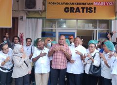 Pelayanan Kesehatan Gratis Dengan 5 Dokter Spesialis Pada Kampanye Akbar Mari-Yo