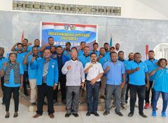 Karateker KNPI Kabupaten Jayapura Lakukan Musdis Distrik Sentani, Ini Ketua Terpilih