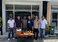 Polsek Sentani Kota Berhasil Amankan Pemuda Pengedar Ganja di Yabaso