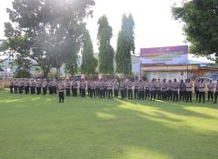 Ibadah Kunci Tahun dan Malam Pergantian Tahun Polres Jayapura Disiagakan 300 Personel