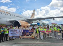 Tahun Baru 2025 Penerbangan Perdana Maskapai Super Air Jet Rute Baru Langsung Jayapura -Jakarta