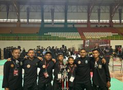 Atlet Pencak Silat Lanud SPR Borong Medali Emas dalam Turnamen Pencak Silat Paku Bumi Open XIII Championship 2025