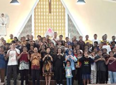 Perhatian Partai Gerindra Papua Kepada Gereja Memberi Harapan Bagi Umat