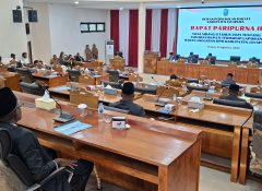 Bupati Jayapura Jawab Laporan Banggar Raperda Pertanggungjawaban Pelaksanaan APBD TA 2024