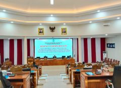 DPRK Jayapura Bahas Pendapat Akhir Fraksi Raperda Laporan APBD 2024