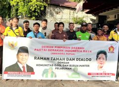 Jaga Kedamaian DPD Gerindra Papua Bertemu Ojol, Aspirasi Soal Tarif Hingga Zonasi Disuarakan