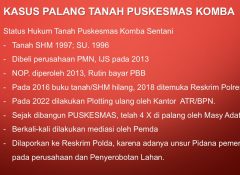 Pemilik Sah Tanah Puskesmas Komba Sayangkan Langkah Pemerintah Sebelumnya
