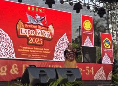 Tari Simafi Asal Kabupaten Jayapura Raih Juara 3 di Pentas Seni Pra-Penas TKNA Kukar