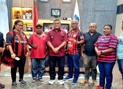 Bertemu Wabup Haris Yocku, Supporter Persipura Cycloop Mania: Kami Bangga Punya Kepala Daerah Peduli Olahraga