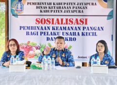 Buka Sosialisasi Pembinaan Keamanan Pangan Bagi UKM, Wabup Haris Yocku: Produk Lokal Mampu Bersaing