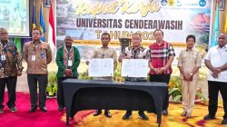 Dukung Pendidikan dan Investasi, KEPP Otsus Papua Saksikan Uncen Teken MoU Dengan Investor Tambang