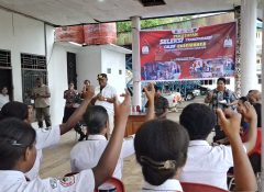 Wakil Bupati Jayapura Tutup Seleksi Paskibra, 42 Peserta Dinyatakan Lulus