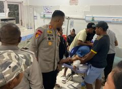 Laka Tunggal di Sentani, 2 Penumpang Meninggal Dunia, Sopir Diamankan
