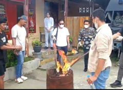 131 Gram Ganja Dimusnakan Sat Resnarkoba Polres Jayapura