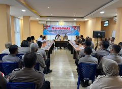 Polres Jayapura Terima Audit Kinerja Itwasda Polda Papua