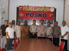Stama OPS Polri Evaluasi Pengamanan Pertandingan Persipura VS Adhyaksa
