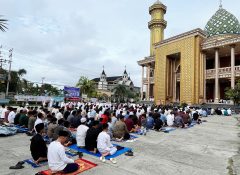 Salat Iduladha dan Pemotongan Hewan Kurban, Masjid Agung Al-Aqsha Sentani Bagi 1.500 Kupon.