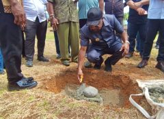 Ini Harapan Bupati Jayapura Pada Peletakan Batu Pertama di Gereja GIDI Jemaat Getsemani Punmalek