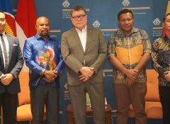 Bupati Jayapura Bahas Dukungan Internasional untuk Festival Danau Sentani
